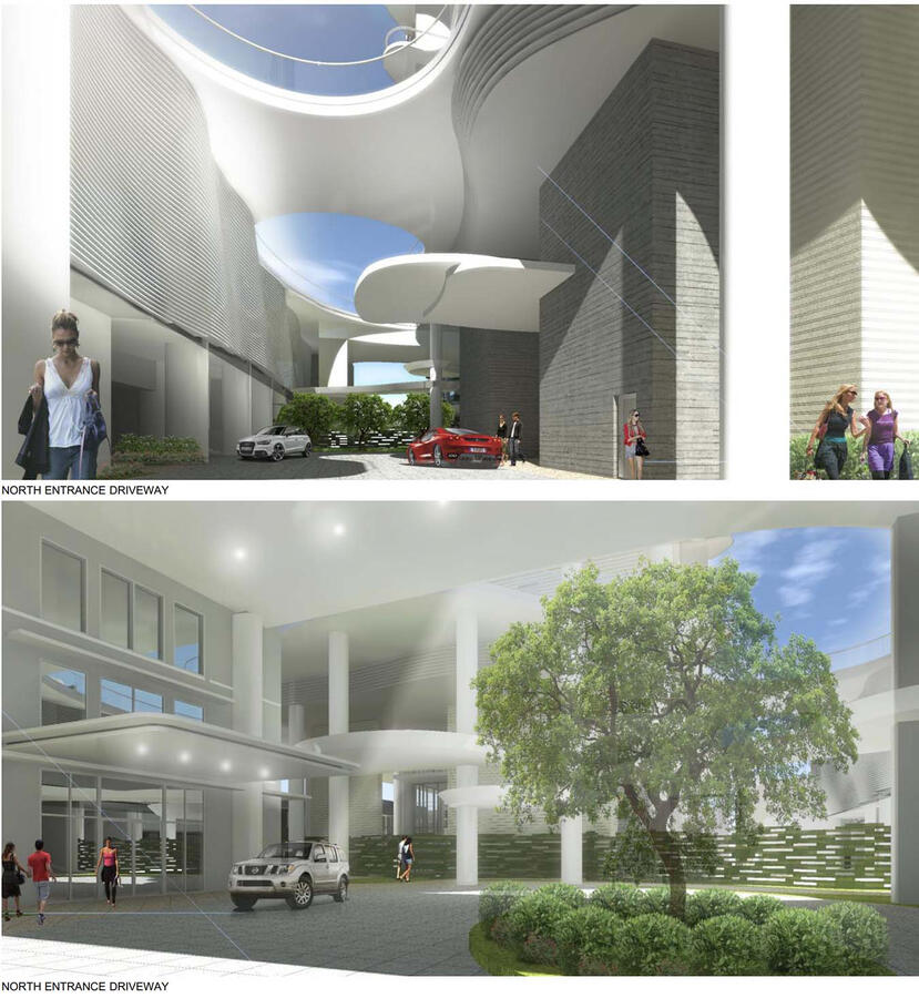 North Entrance Driveway